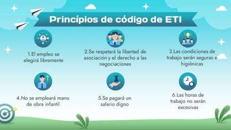 Principios del Código ETI del 1 al 6